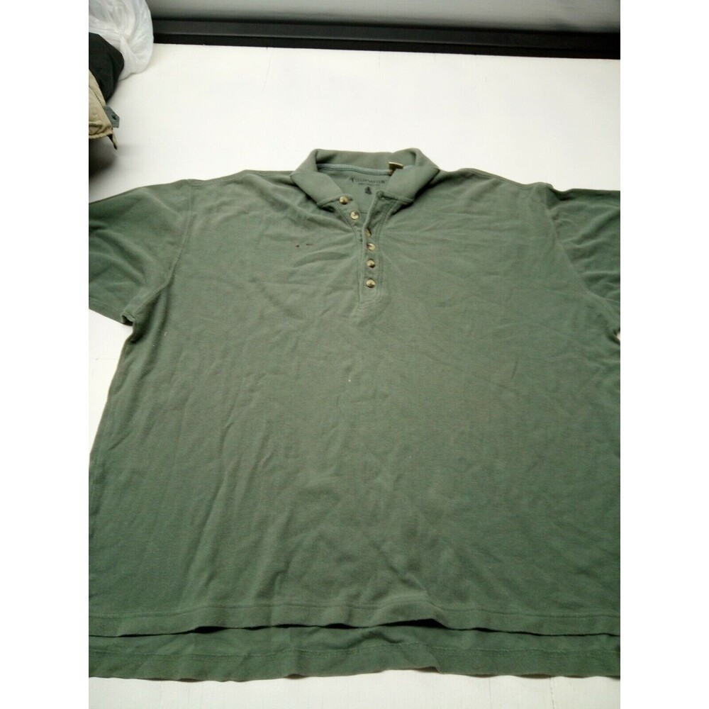 Fieldmaster 2Xl Olive Green Short Sleeve Men's Polo Shirt